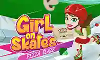 Girl on Skates Pizza Mania — δωρεάν online παιχνίδι