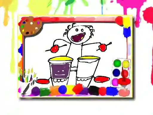 Music Coloring Book — δωρεάν online παιχνίδι