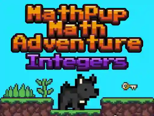 MathPup Math Adventure Integers — δωρεάν online παιχνίδι