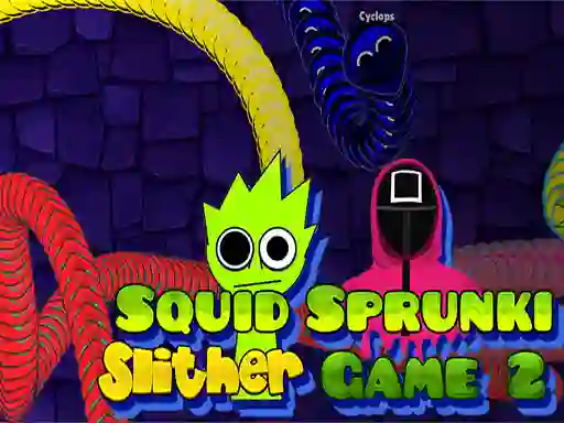 Squid Sprunki Slither Game 2 — δωρεάν online παιχνίδι