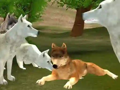 Wild Wolves Hunger Attack — δωρεάν online παιχνίδι