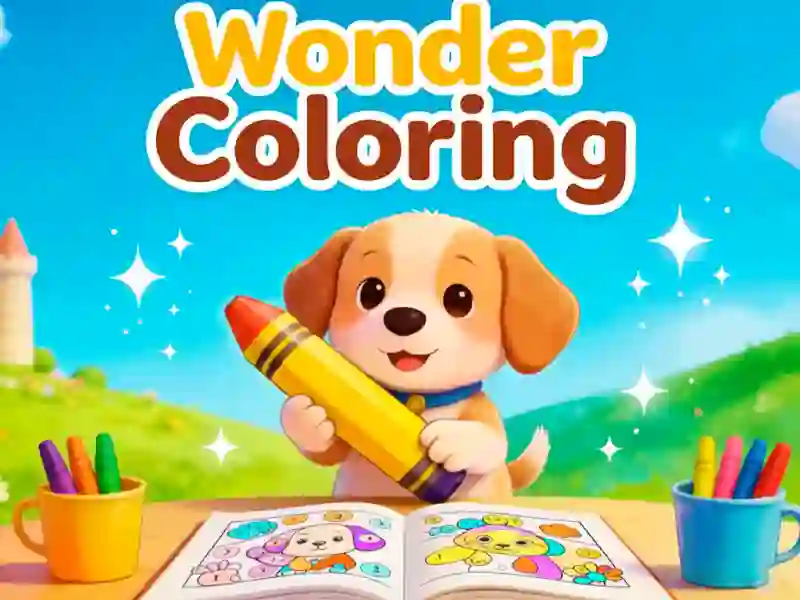 Wonder Coloring — δωρεάν online παιχνίδι