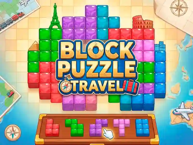 Block Puzzle Travel — δωρεάν online παιχνίδι