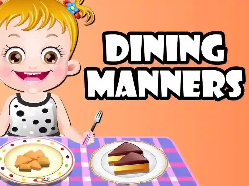 Baby Hazel Dining Manners — δωρεάν online παιχνίδι
