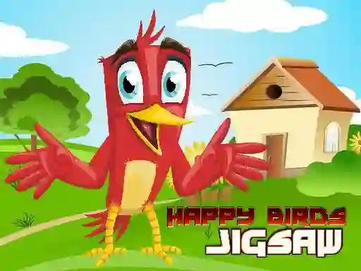 Happy Birds Jigsaw — δωρεάν online παιχνίδι