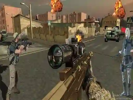 US Army Commando: Elite Commando War — δωρεάν online παιχνίδι