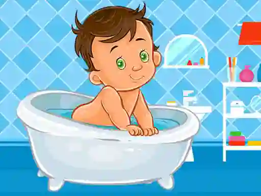 Baby Bath Jigsaw — δωρεάν online παιχνίδι
