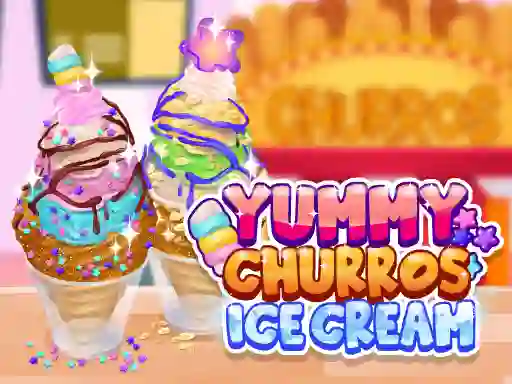 Yummy Churros Ice Cream — δωρεάν online παιχνίδι