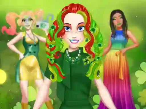 St Patrick's Day Princess Challenge — δωρεάν online παιχνίδι