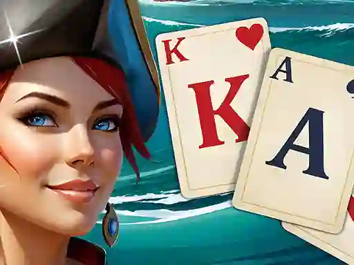 Solitaire Klondike Treasure Island — δωρεάν online παιχνίδι