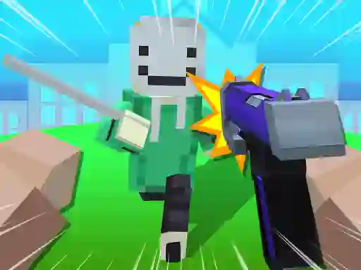 Block Craft 3D - School — δωρεάν online παιχνίδι
