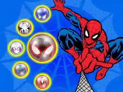 Spiderman Bubble Shooter — δωρεάν online παιχνίδι