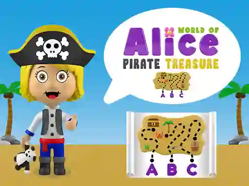 World of Alice Pirate Treasure — δωρεάν online παιχνίδι