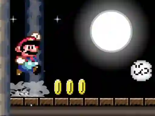 Super Mario Flash Halloween Version — δωρεάν online παιχνίδι
