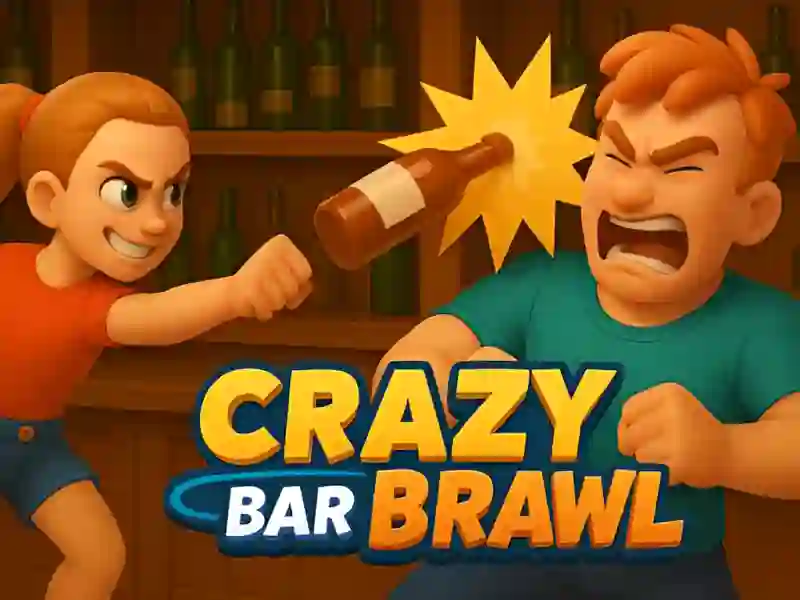 Crazy Bar Brawl — δωρεάν online παιχνίδι
