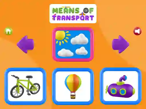 Means Of Transport — δωρεάν online παιχνίδι