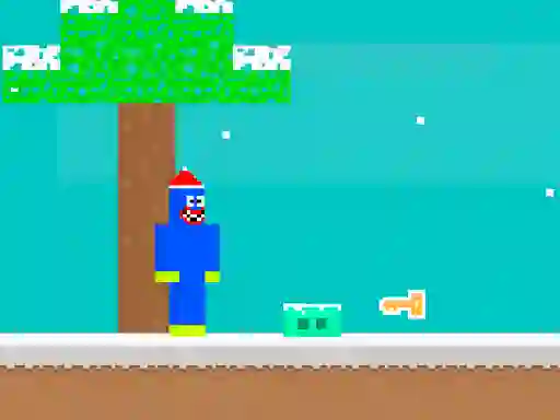 Noob Huggy Winter — δωρεάν online παιχνίδι