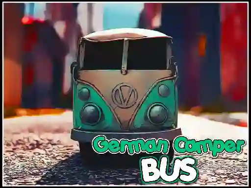 German Camper Bus — δωρεάν online παιχνίδι