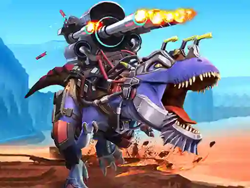 Dino Squad Battle Mission — δωρεάν online παιχνίδι