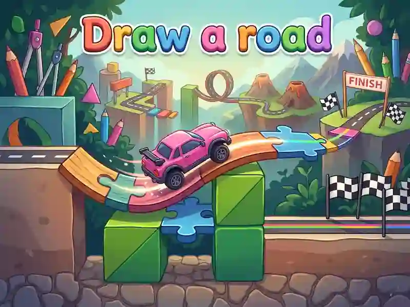 Draw a road — δωρεάν online παιχνίδι