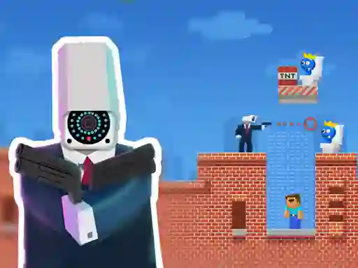 Cameraman vs Toilets Puzzle — δωρεάν online παιχνίδι