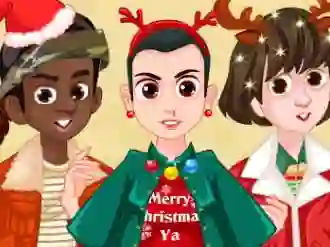Stranger things Christmas party — δωρεάν online παιχνίδι