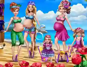 Pregnant Moms Exotic Holiday — δωρεάν online παιχνίδι