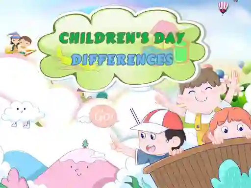 Childrens Day Differences — δωρεάν online παιχνίδι