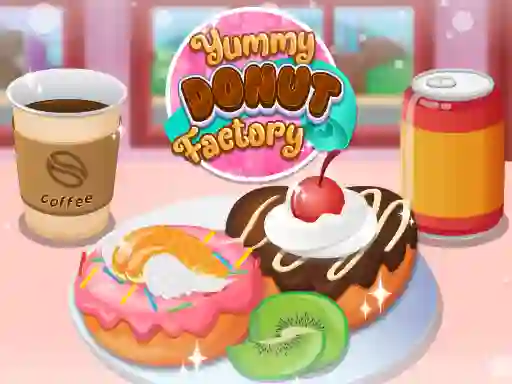 Yummy Donut Factory — δωρεάν online παιχνίδι
