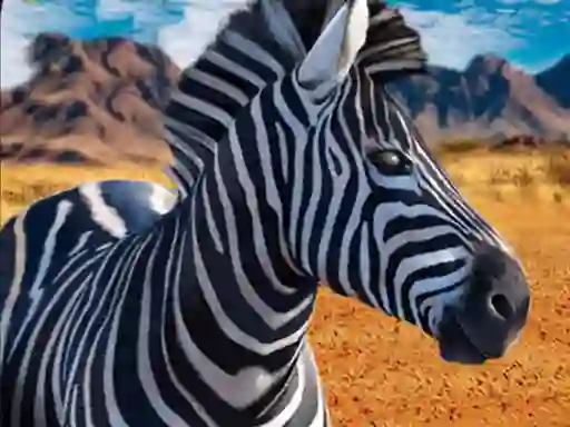 Zebra Hunter — δωρεάν online παιχνίδι