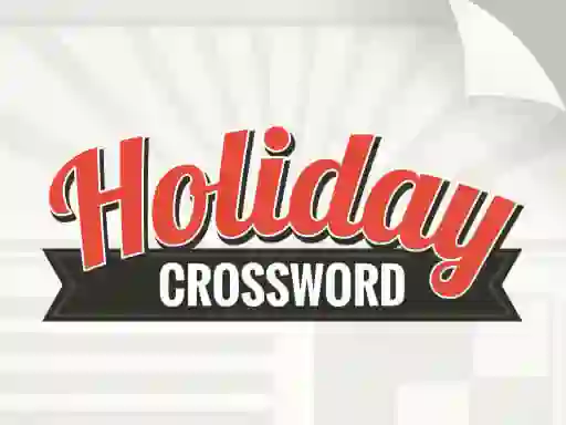 Holiday Crossword — δωρεάν online παιχνίδι