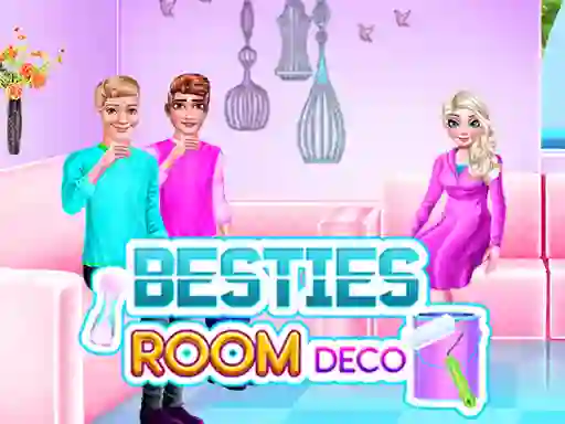 Besties Room Deco — δωρεάν online παιχνίδι