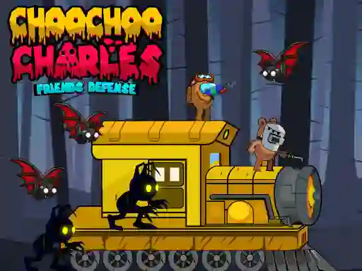 Choochoo Charles Friends Defense — δωρεάν online παιχνίδι