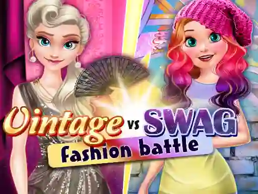Vintage vs Swag: Fashion Battle — δωρεάν online παιχνίδι