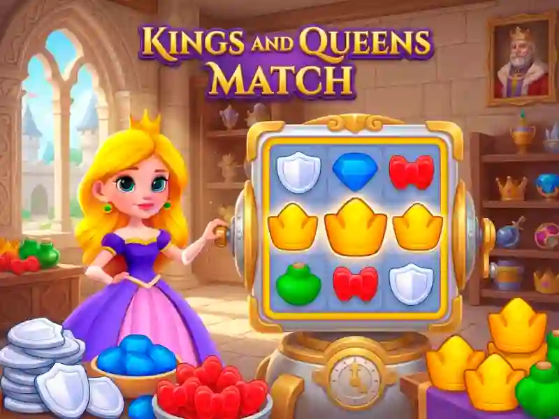 Kings and Queens Match — δωρεάν online παιχνίδι