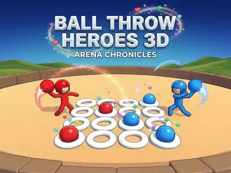 Ball Throw Heroes 3D — δωρεάν online παιχνίδι
