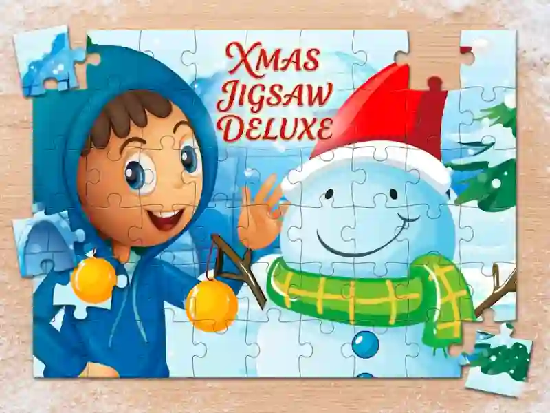 Xmas jigsaw deluxe — δωρεάν online παιχνίδι