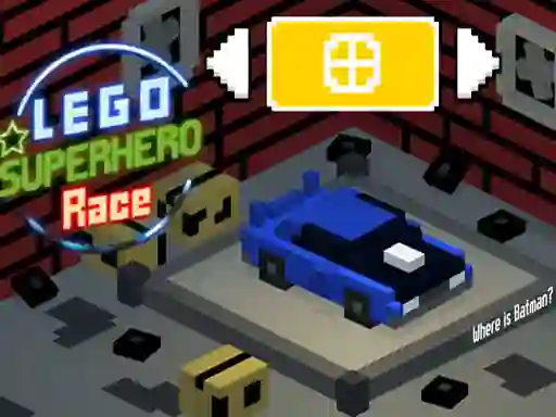 Lego Superhero Race — δωρεάν online παιχνίδι