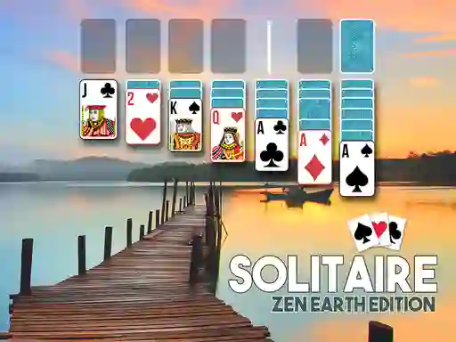 Solitaire zen earth edition — δωρεάν online παιχνίδι