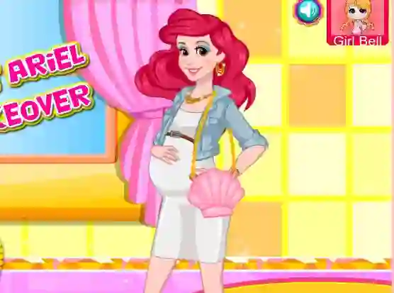 Pregnant Ariel Real Makeover — δωρεάν online παιχνίδι