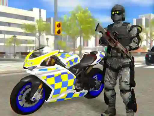 Police Bike City Simulator — δωρεάν online παιχνίδι
