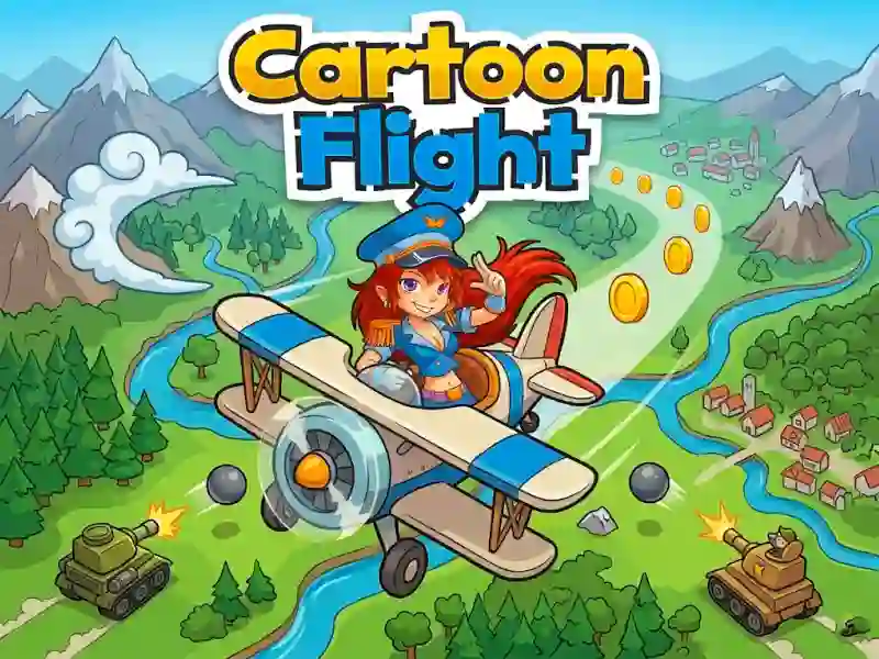 Cartoon Flight — δωρεάν online παιχνίδι