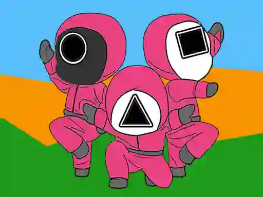 Squid Coloring Book — δωρεάν online παιχνίδι