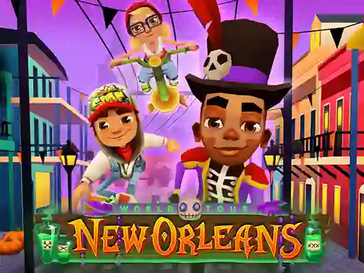 Subway Surfers: Orleans Halloween — δωρεάν online παιχνίδι