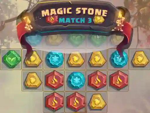 Magic Stone Match 3 — δωρεάν online παιχνίδι
