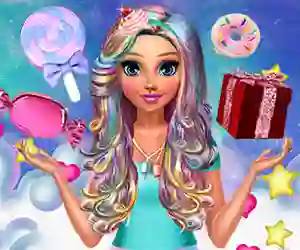 Katie's Candy Look — δωρεάν online παιχνίδι