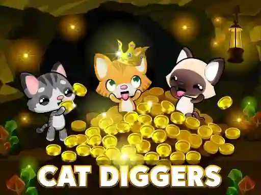 Cat Diggers — δωρεάν online παιχνίδι
