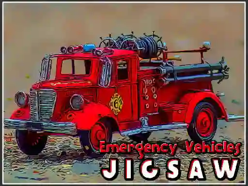 Emergency Vehicles Jigsaw — δωρεάν online παιχνίδι