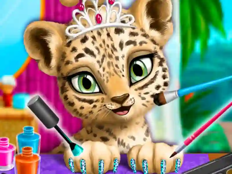 Jungle Animal Hair Salon — δωρεάν online παιχνίδι
