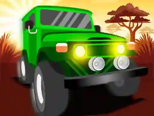Africa Jeep Race — δωρεάν online παιχνίδι
